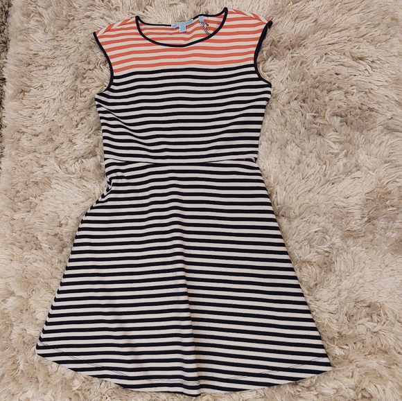 Draper James Stripe Ponte A-line Dress Dress - Picture 2 of 8